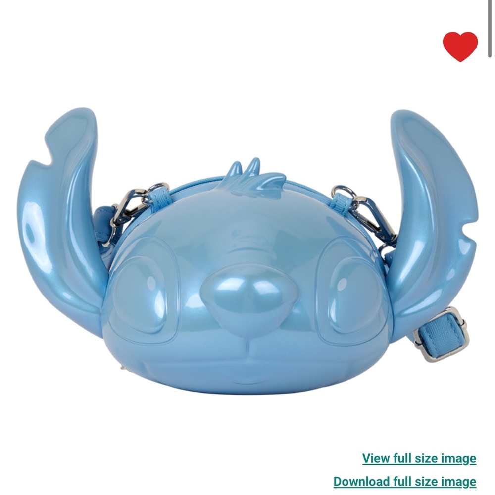 Loungefly SDCC Limited Edition Stitch Molded Figural Crossbody Bag